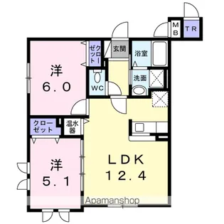チアファル 175【2階】の間取り